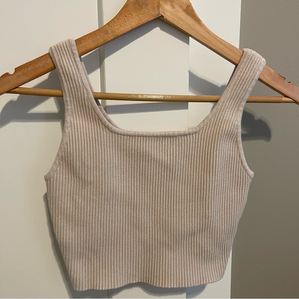House of Harlow 1960 Knit Cropped Tank
